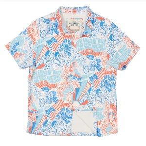 California Cowboy The High Water Shirt XXL EUC!